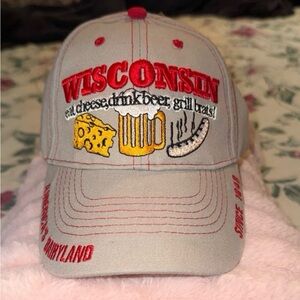 1848 Brand Wisconsin Cheese Beer Brats
Americas Dairy Land Midwest Farm Life Hat